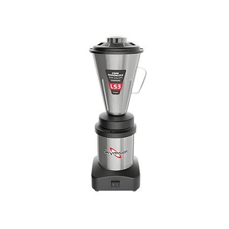 Liquidificador Comercial Baixa Rotação 3,6 Litros Inox LS3 1/2 CV Bivolt Skymsen