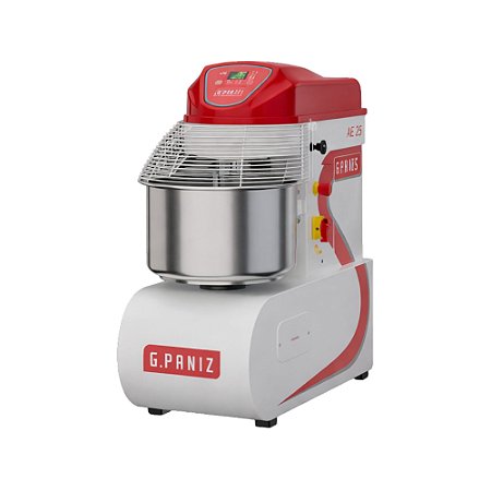 Masseira Industrial G Paniz Amassadeira Espiral AE25 G2 Branca com Bacia Inox 2 Velocidades Monofásico 60Hz