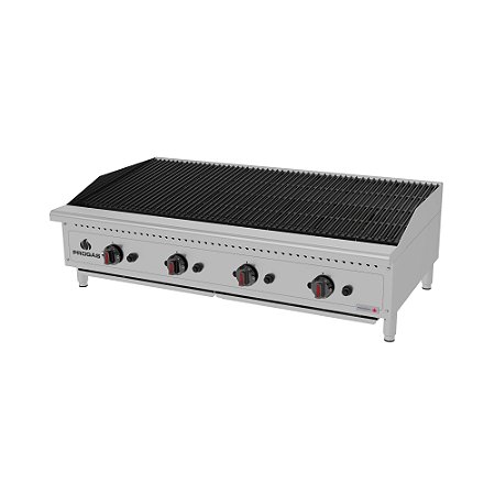 Chapa Char Broiler a Gás PRO-120 CB Profissional Inox Progás