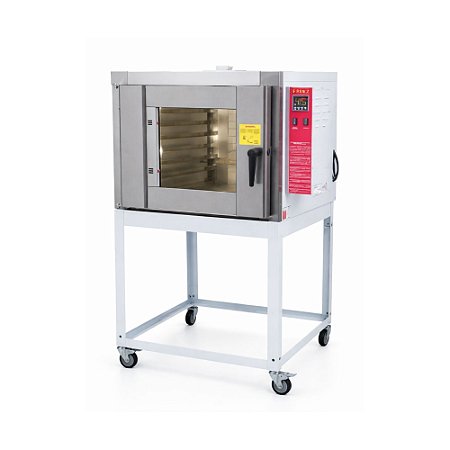 Forno Turbo Elétrico para Padaria FTE 150 5 Esteiras Trifásico Epóxi G Paniz