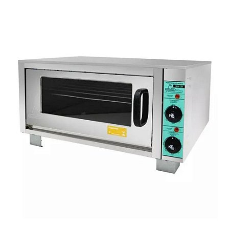 Forno Elétrico Industrial 50x50 com 1 Câmara de 20cm Metalmaq