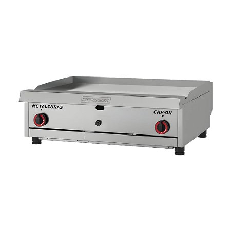 Chapa Premium a Gás 90 cm CHP 90 G2 19mm Metalcubas