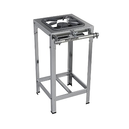 Fogão Industrial a Gás Baixa Pressão 1 Boca 30x30 M1 Stori Top Metalmaq