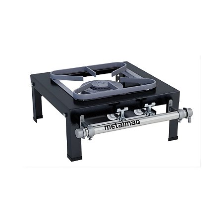 Fogão Industrial a Gás de Mesa 1 Boca 30x30 M1 Stori Top Metalmaq