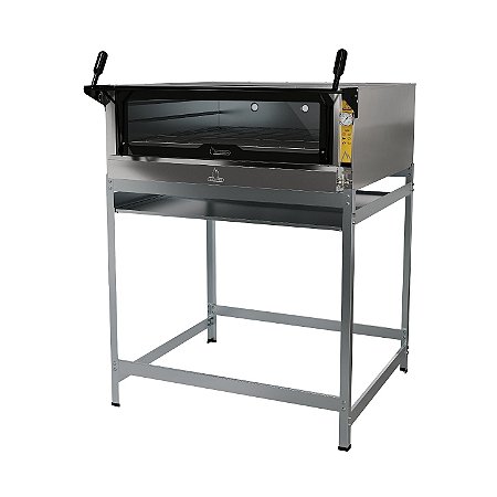Forno Guilhotina a Gás Industrial 95×95 1 Câmara de 25cm Metalmaq