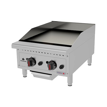 Chapa Bifeteira a Gás Profissional PRO 45 CH 19mm Inox Progás