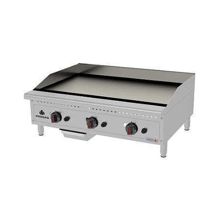 Chapa Bifeteira a Gás Profissional PRO 90CH 19mm Inox Progás
