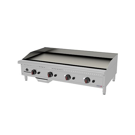 Chapa Bifeteira a Gás Profissional PRO 120 CH 19mm Inox Progás