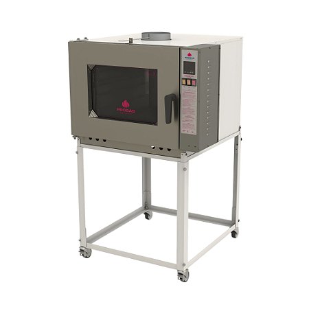 Forno Turbo Elétrico Industrial com Vapor PRP 5000NE 5 Esteiras Trifásico Progás