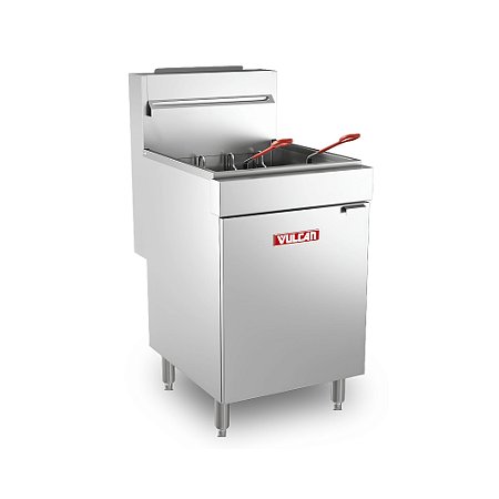 Fritadeira Vulcan a Gás GLP Industrial 30 Litros LG500 Inox Zona Fria