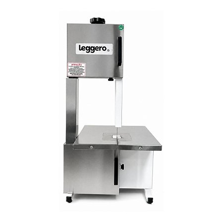 Serra Fita Branca Bancada Açougue Carne Osso 1,46 Bivolt 1/4 CV Leggero