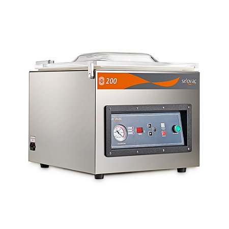 Seladora De Câmara A Vácuo 200 II Inox Monofásica Selovac Pro