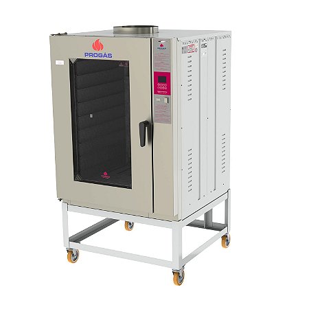 Forno Turbo Elétrico Industrial PRP 10000 10 Esteiras Inox Trifásico Progás
