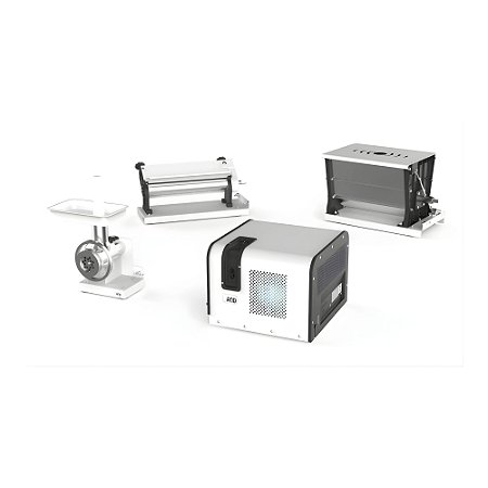 Kit Supermix Pro Sovadeira 5kg Cilindro Laminador e Moedor Extrusor And Anodilar