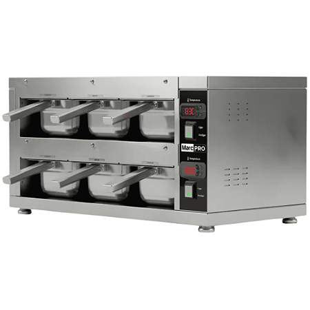 Conservador de Proteínas de Canto MarcPro UmiDry 6 Cubas 2000W Marchesoni