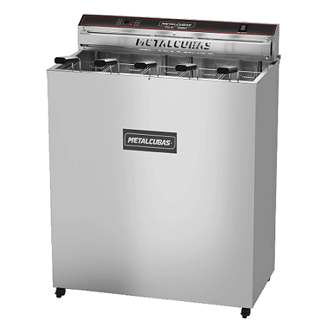 Fritadeira Elétrica Industrial FAO 45 Litros Zona Fria 10000W Metalcubas