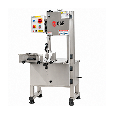 Serra Fita Profissional CAF SFO 2,5mm 1,5 CV Trifásica Açougue Carne Inox