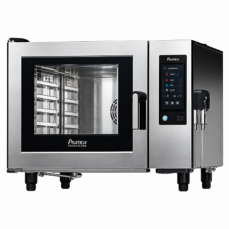 Forno Elétrico Industrial Combinado C-MAX EVO 6 Trifásico Com Vapor Prática