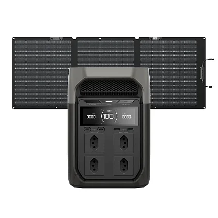 EcoFlow Delta 3  + PAINEL SOLAR 160w