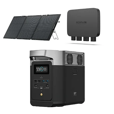 Gerador Delta 2 + Painel 160w + Alternador