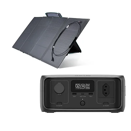 River 3 + Painel Solar 45W