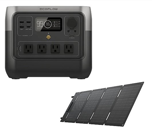 River 2 Pro + Painel Solar 220W