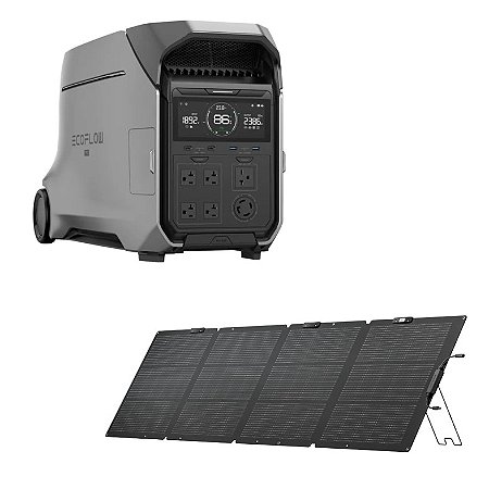 EcoFlow Delta Pro 3 127V + Painel Solar 220W