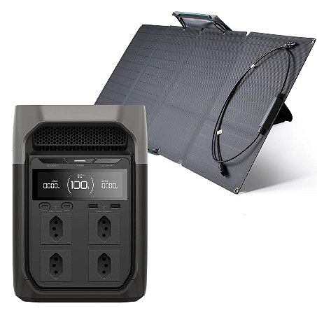 Delta 3 + Painel Solar 220W