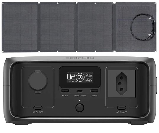 River 3 Plus 127V + Painel 160W