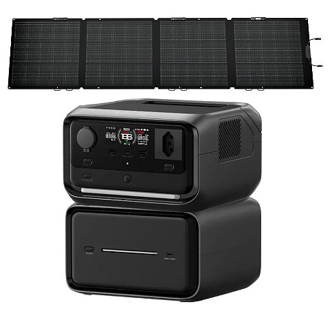 RIVER 3 MAX PLUS + BATERIA EXTRA 572WH + PAINEL 220W