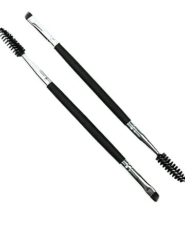 Kit 2 Pincel Duplo Chanfrado e Escova