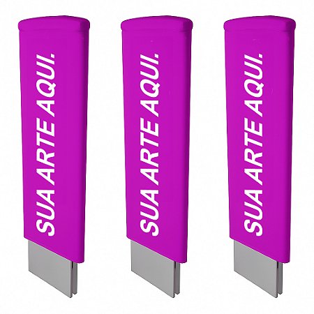 Capa de antena antifurto em tecido 040 x 140