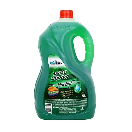 SABÃO LIQUIDO HERBAL GLICERINADO 5L