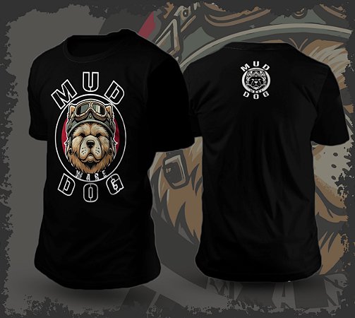 Camiseta Mud Dog ( Logo )
