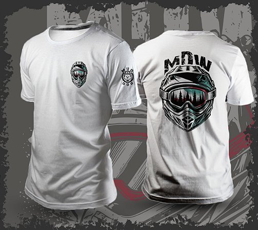 Camiseta Mud Dog ( Helmet 2 )