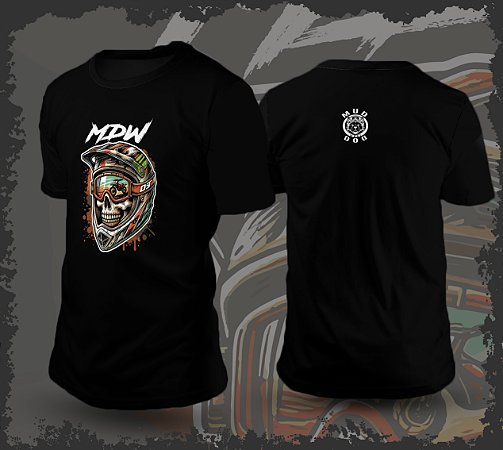 Camiseta Mud Dog ( Helmet 3 )