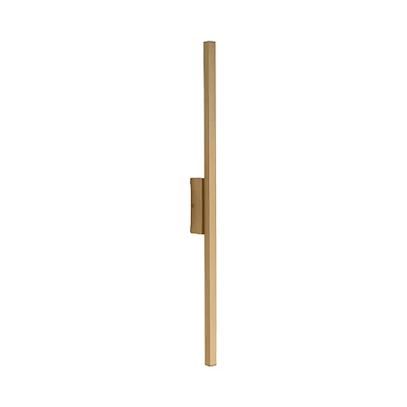 Arandela de Parede LED 6W 3000K 60x1,7x1,7cm Aluminio Dourado GSG AR11