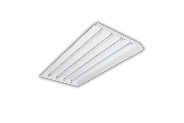 Luminária de Embutir para Forro 4xT8 6x61,8x61,8cm Aço GSG LE03