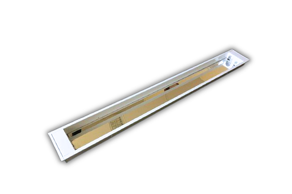 Luminária de Embutir com Refletor 2xT8 5,5x15x124,3cm Alumínio GSG LE14