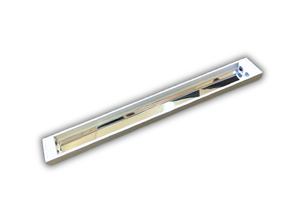 Luminária de Sobrepor com Refletor 2xT8 5,5x15x125cm Alumínio GSG LS12