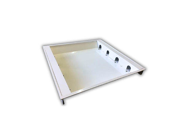 Luminária de Embutir com Refletor 4xT8 7x61,8x61,8cm Aço GSG LE15