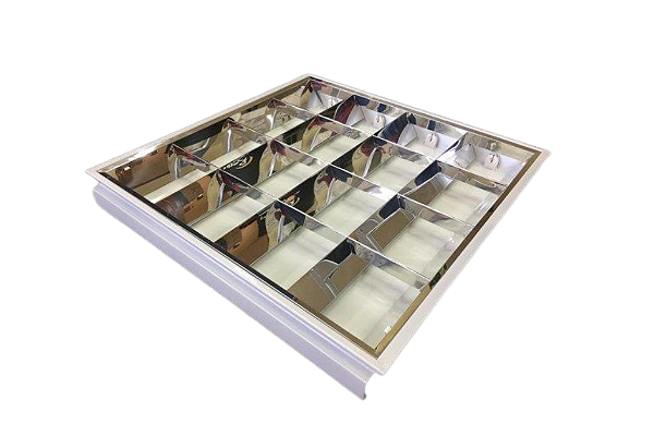 Luminária de Embutir 3 Aletas 4xT8 7x25,4x61,8cm GSG LE51