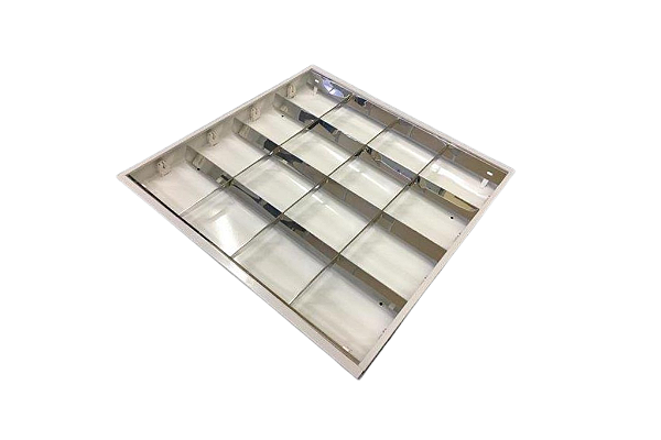 Luminária de Embutir 3 Aletas 2xT8 5,5x15x63,5cm GSG LE53