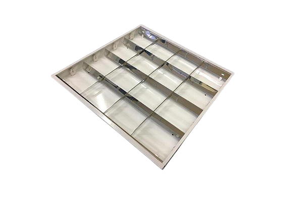 Luminária de Embutir 3 Aletas 2xT8 5,5x61,8x63,5cm GSG LE56