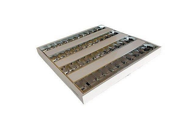 Luminária de Sobrepor Aletada 2xT5 4,2x23x59cm GSG LS45