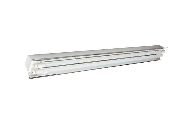 Luminária de Sobrepor 2xT8 10,2x15,4x63cm Alumínio GSG LS61