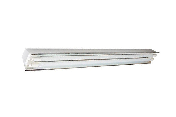 Luminária de Sobrepor 2xT8 10,2x15,4x124cm Alumínio GSG LS62
