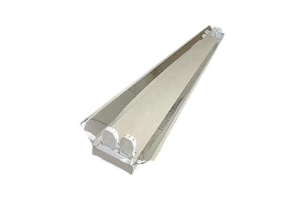 Luminária de Sobrepor 2xT8 5,5x12,6x124cm Alumínio GSG LS64