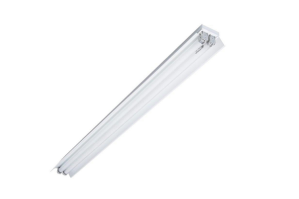 Luminária de Sobrepor com Refletor 2xT8 5,5x12,6x63cm Aço GSG LS67