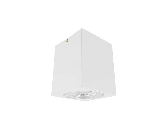 Spot de Sobrepor Quadrado para PAR30 9,5x12cm Branco GSG SP13